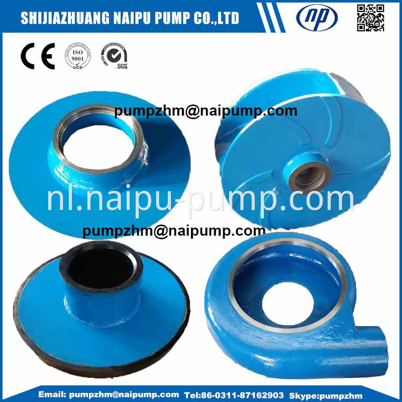 005 AH slurry pump wet end parts